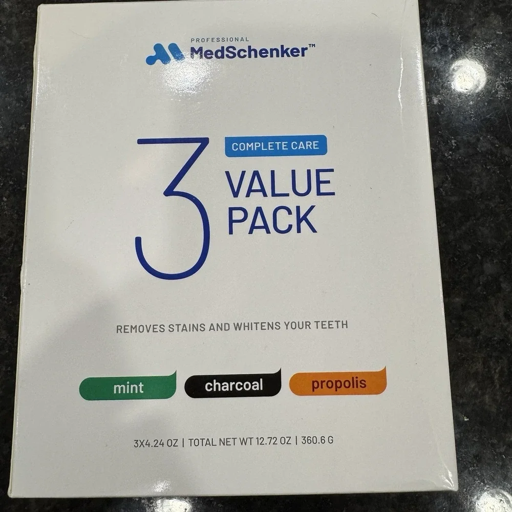 Toothpaste‎ MedSchenker Complete Care Value Pack 3 Tubes